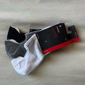 lululemon athletica Men's Athletic Socks - Black, Gray, White